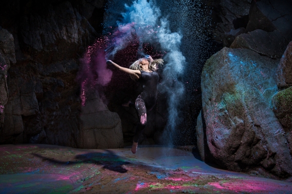 Photograph Matthew Porteous Powder Expression on One Eyeland
